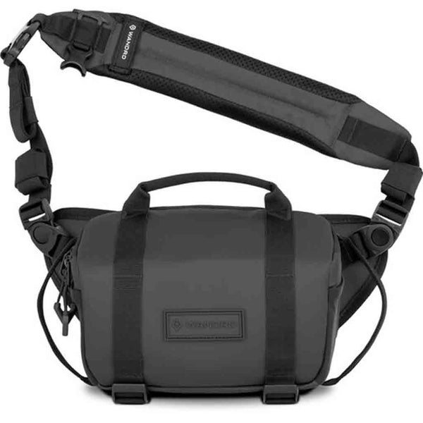 Front Side of the Wandrd Rogue Sling 4L V2 Bag Black