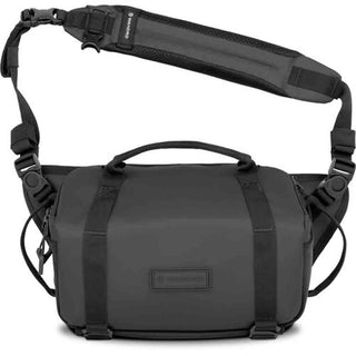 Front Side of the Wandrd Rogue Sling 6L V2 Bag Black
