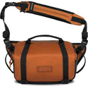 Front Side of the Wandrd Rogue Sling 6L V2 Bag Sedonda Orange