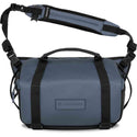Front Side of the Wandrd Rogue Sling 9L V2 Aegean Blue