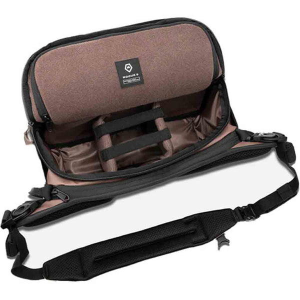 Interior of the Wandrd Rogue Sling 9L V2 Atacama Clay
