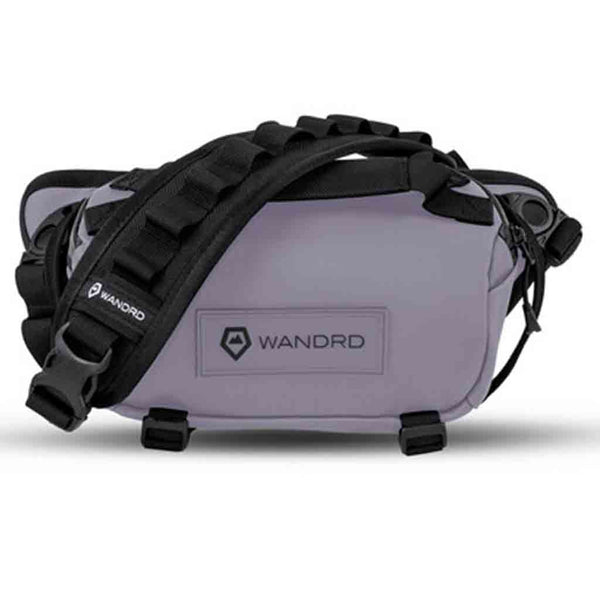 Front Side of the Wandrd Rogue 3L Sling Uyuni Purple