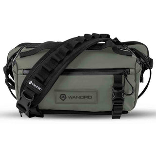 Front Side of the Wandrd Rogue 6L Sling Wasatch Green