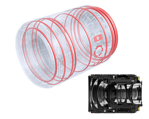 Its optical design includes one UD lens and one aspheric lens as well as Air Sphere Coating (ASC) to reduce ghosting, and Fluorine coating on the front and rear lens surfaces to help mitigate smudges. On top of that, this lens features the same dust- and water-resistance found on L-series lenses with seals around the Control ring, focus ring, zoom ring, operation panel, and lens mount.
