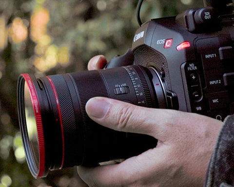 The RF85mm F1.4 L VCM is part of a series of “hybrid” lenses that focus on video performance as much as still photography.  There is a VCM (Voice Coil Motor) that powers the focus unit.  This focus motor works at an incredible speed and in near silence.
