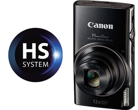 This camera takes stunningly detailed, naturally lit photos even in low light, so you don’t need flash! Its 20.2 Megapixel* High-Sensitivity CMOS sensor, along with the DIGIC 4+ Image Processor, makes the Canon HS SYSTEM, designed for amazing low-light performance. You’ll get great tracking and gorgeous still image quality at ISO speeds up to ISO 3200. It reduces noise and makes details pop in both the light and dark areas for beautiful low-light shots.
