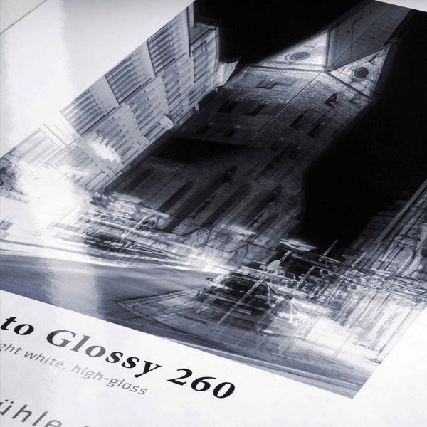 Hahnemuhle Photo Glossy Paper 260 GSM 8.5x11 | 25 Sheets