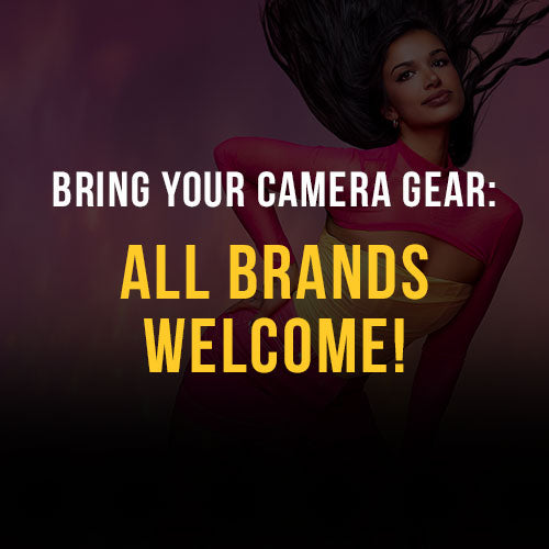 Bring your camera gear - all brands welcome