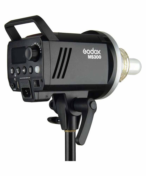 Kit Flash De Estudio GODOX MS300V - 2 Unidades Con Softbox, Luz LED Ajustable, Ideal Para Fotos Y Vídeos Profesionales