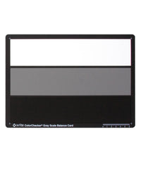 X-RITE COLOR CHECKER GREY SCALE