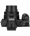 Top view of Nikon Z50 16-50mm VR Kit
