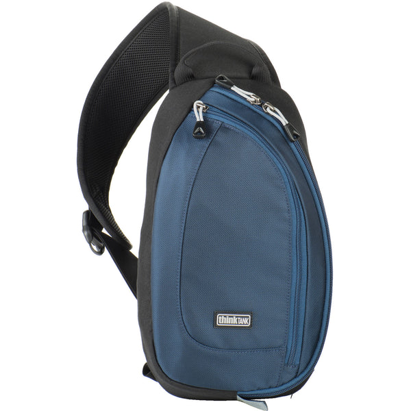 Front Side of the Think Tank Turnstyle 5 V2.0 Blue Indigo Sling Bag