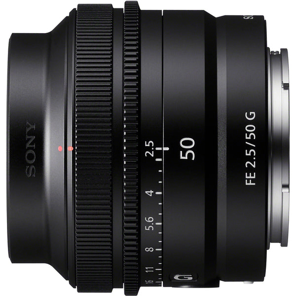 Sony FE 50MM f/2.5 G Lens