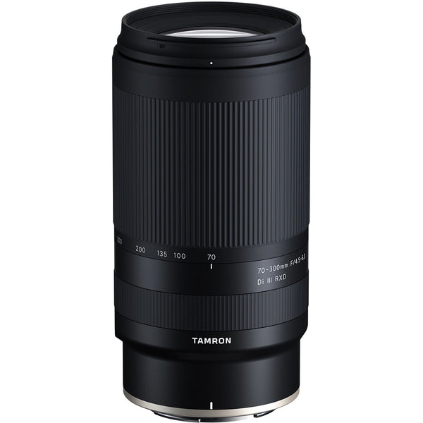 Top Side of the Tamron 70-300mm F/4.5-6.3 Di III RXD for Nikon Z
