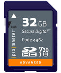 PROMASTER 32GB SDHC 633X ADVANCED MEMORY CARD