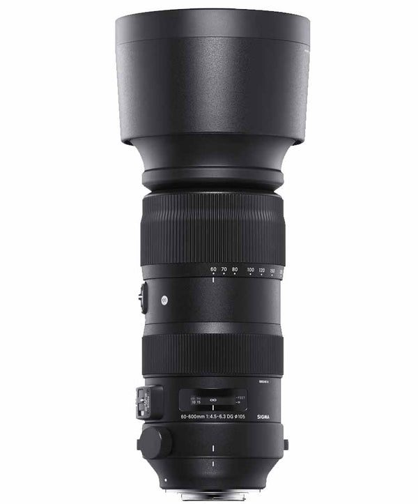 SIGMA 60-600MM 4.5-6.3 SPORTS LENS FOR CANON