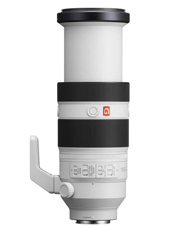 Extended view of the Sony FE 100-400mm f/4.5-5.6 GM OSS Lens
