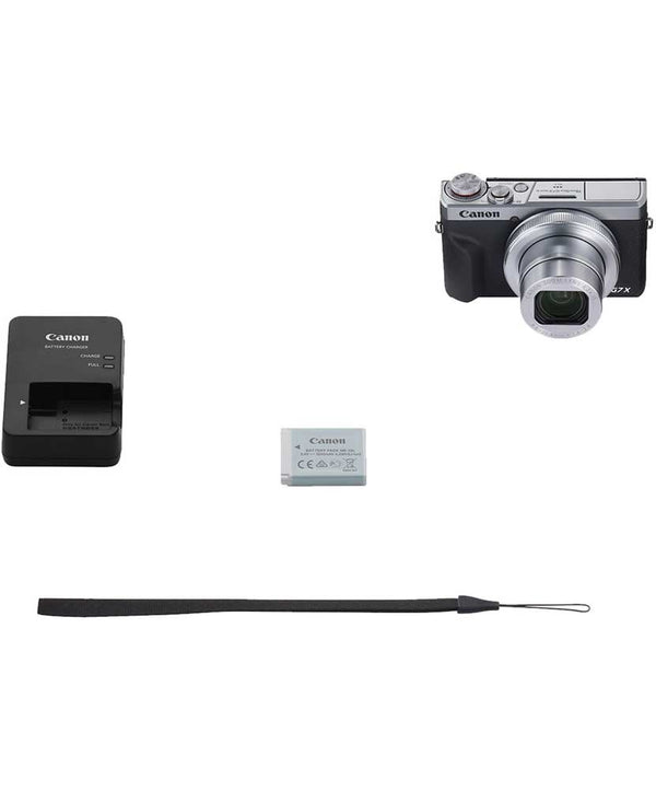 Canon PowerShot G7X Mark III Compact Camera Silver