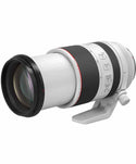 Side angle of the Canon RF 70-200mm f/2.8 L IS USM Lens