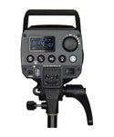 Rear view of Godox MS300 Monolight featuring controls