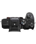 top view Sony Alpha a7 III