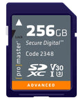 PROMASTER 256GB SDHC 677X ADVANCED MEMORY CARD
