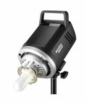 Godox MS300 Monolight showing range of motion