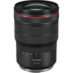 Top view of Canon RF 15-35mm f/2.8 L IS USM Lens