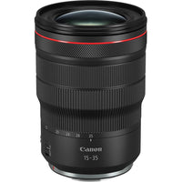Top view of Canon RF 15-35mm f/2.8 L IS USM Lens