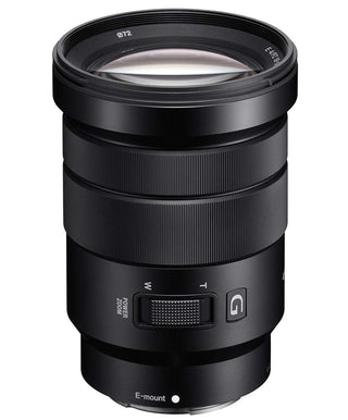 Top view of Sony6 E PZ 18-105mm f/4 G OSS Lens for Sony E-Mount Cameras