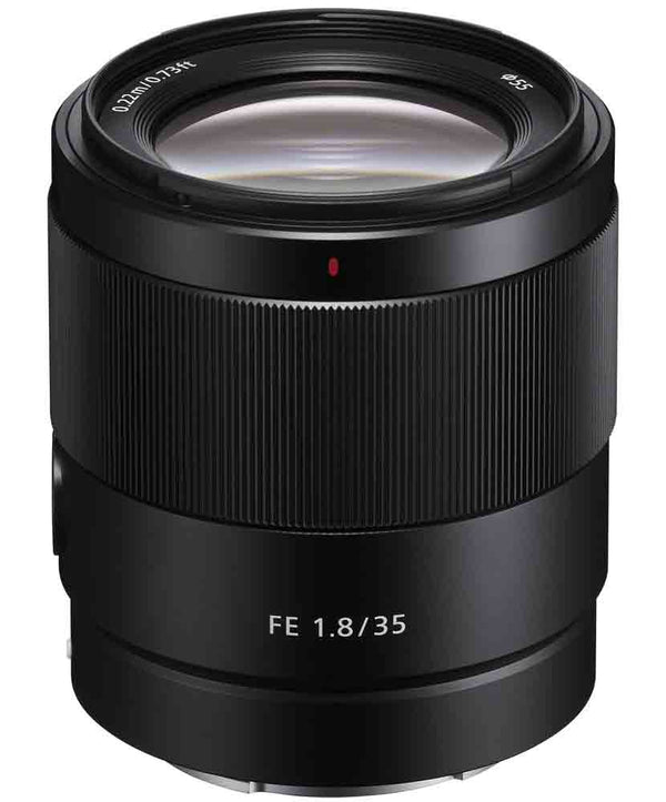 Top view of Sony FE 35mm f/1.8 Lens