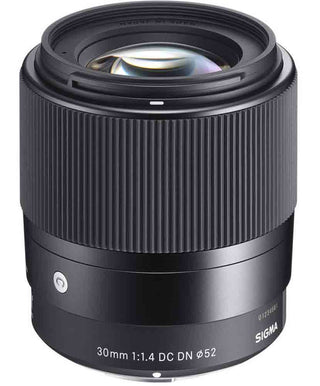 Front Element of the Sigma 30mm f/1.4 DC DN Contemporary Lens Sony E