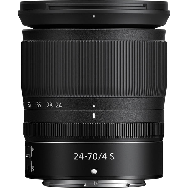 Front view of Nikon NIKKOR Z 24-70mm f/4 S Lens