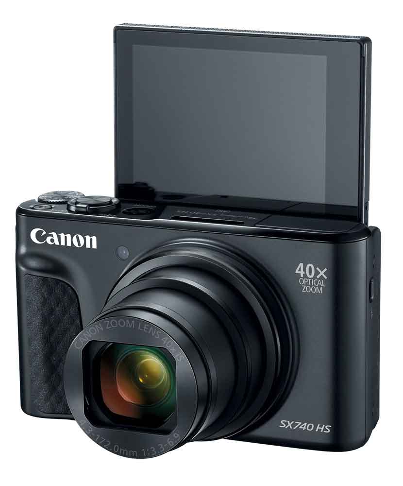Canon PowerShot SX740 HS Compact Camera | Black | Rockbrook Camera