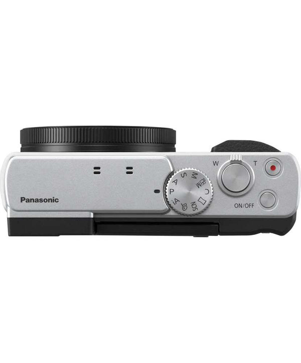 Top view of the Panasonic LUMIX ZS80 travel zoom digital camera