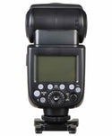 Rear view controls on Godox Ving V860IIN TTL Speedlight for Nikon