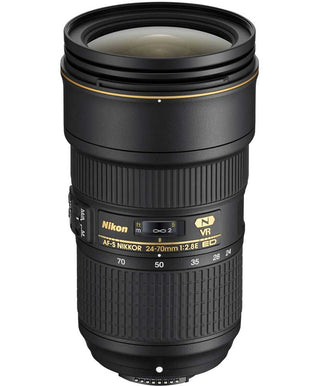 NIKON 24-70 2.8E ED VR LENS