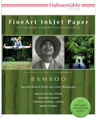 Hahnemuhle Bamboo Fine Art Paper 290gsm 13x19 Paper | 25 Sheets