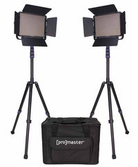 Promaster LED1000B 2 Light Transport Kit