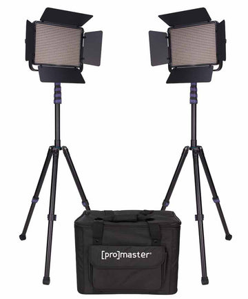PROMASTER LED1000B 2 LIGHT TRANSPORT KIT