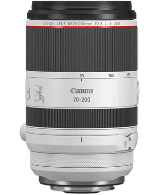 Front view of the Canon RF 70-200mm f/2.8 L IS USM Lens