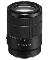 Front Element of the Sony E 18-135mm F3.5-5.6 OSS