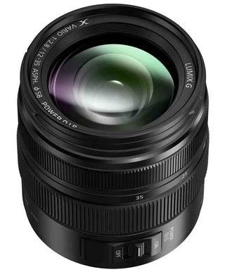 Top view of Panasonic Lumix G X Vario 12-35mm f/2.8 II ASPH OIS Lens