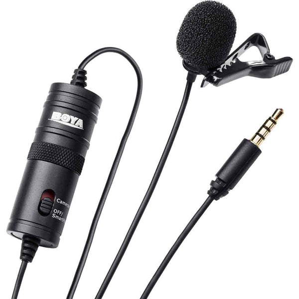 BOYA OMNI-DIRECTIONAL LAVALIER MICROPHONE