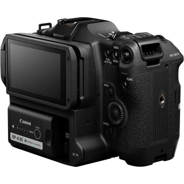 Rear Controls of the Canon EOS C70 Camcorder