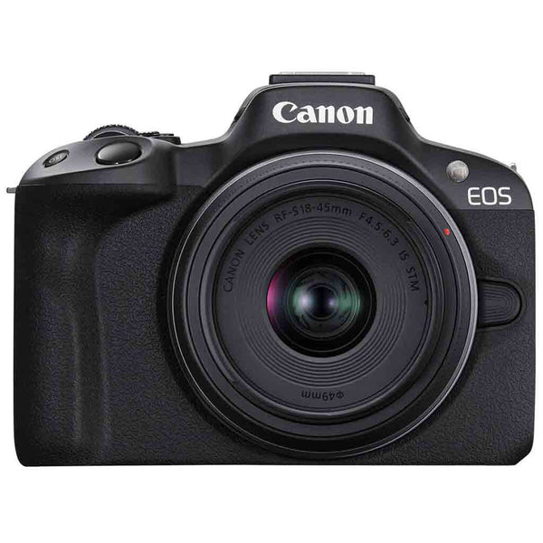 Canon EOS R50 Mirrorless Camera + 18-45mm Kit | Rockbrook Camera