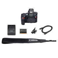 Included accessories of the Canon EOS R5c camera