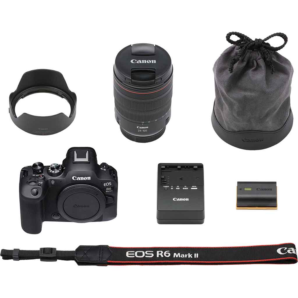 Canon EOS R6 Mark II Mirrorless Camera 24-105mm f/4L Kit