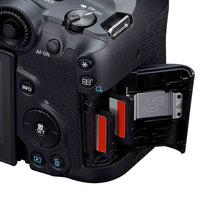 Dual SD Card Slot of Canon EOS R7 Body