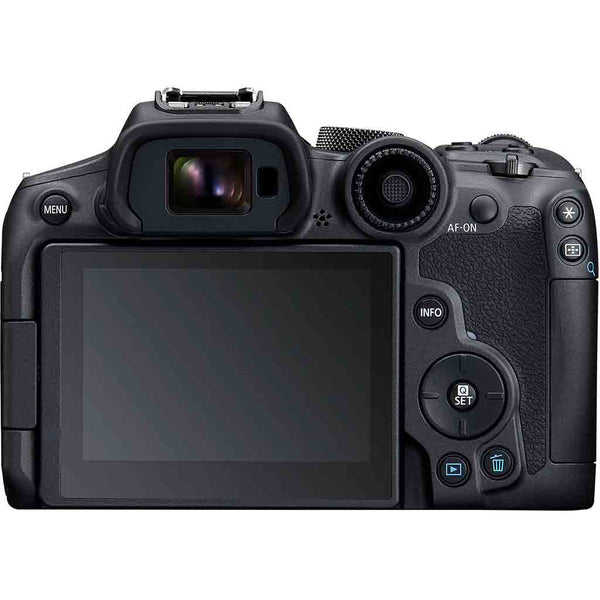 Rear Side of Canon EOS R7 Body